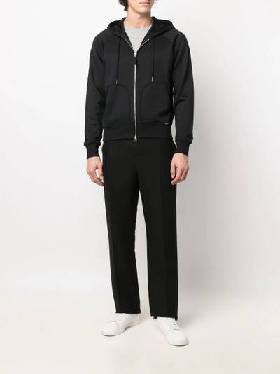 TOM FORD front zip fastening hoodie outlook