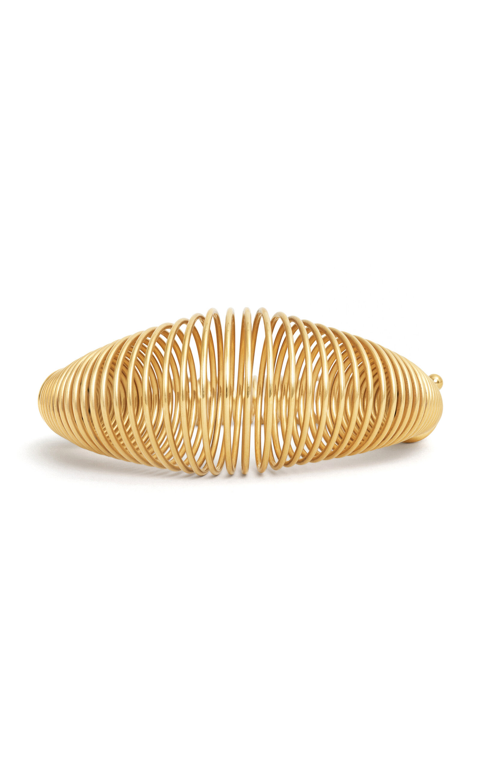 Gold-Tone Spiral Bracelet gold - 1