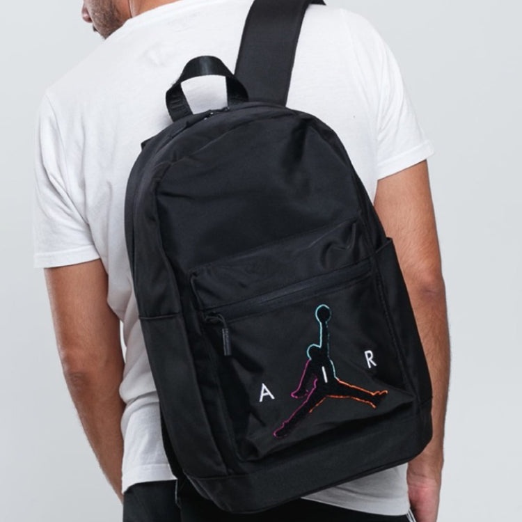 Air Jordan Chenille Backpack 'Black' 9A0311-K5T - 3