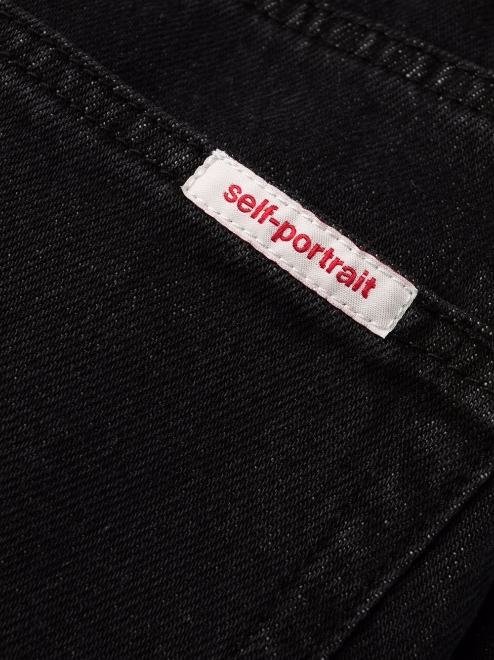 straight-leg cropped jeans - 6