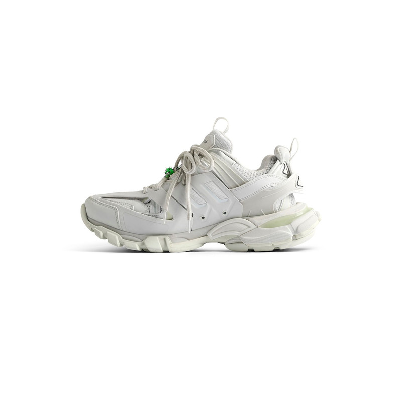BALENCIAGA Women's Track Sneaker With Charms in White outlook