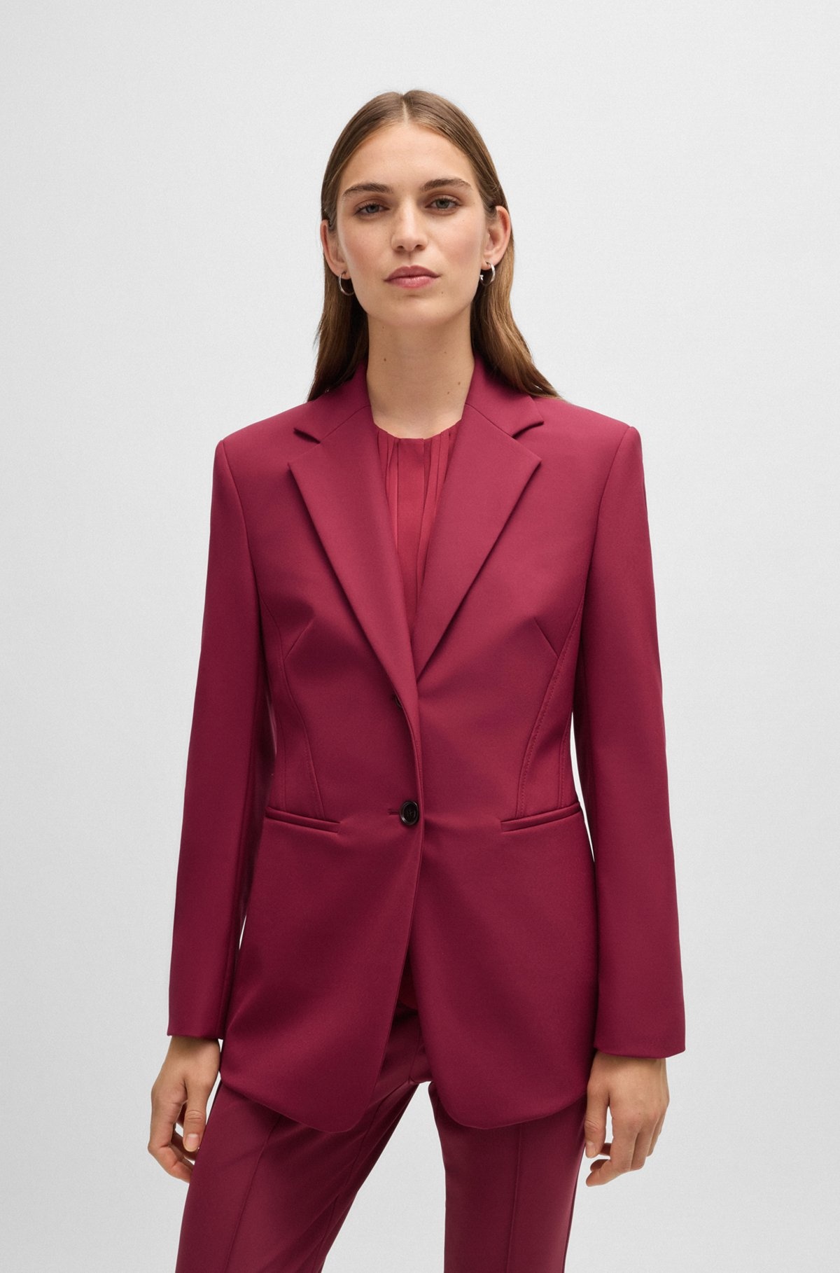 SLIM-FIT JACKET IN PERFORMANCE-STRETCH MATERIAL - 2