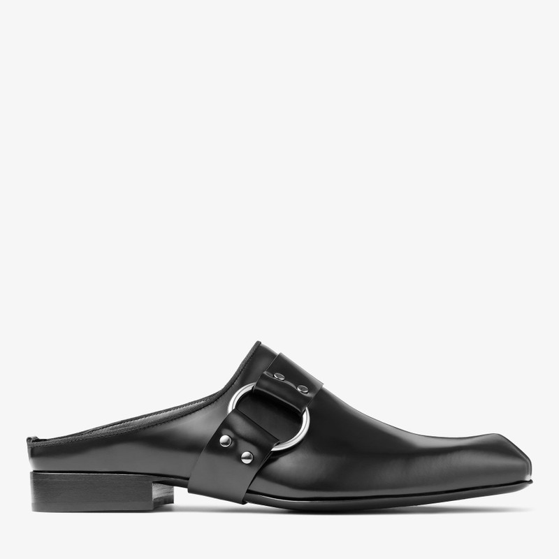Prism Mule
Black Leather Mules 1