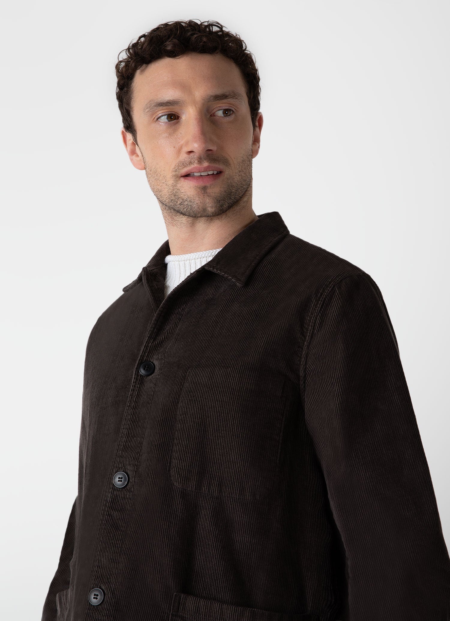Corduroy Twin Pocket Jacket - 5