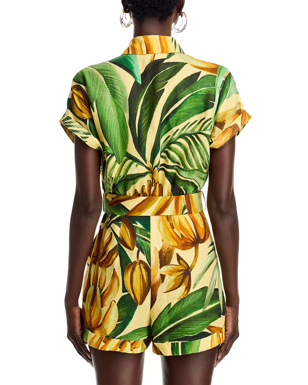 Bananart Belted Romper - 3