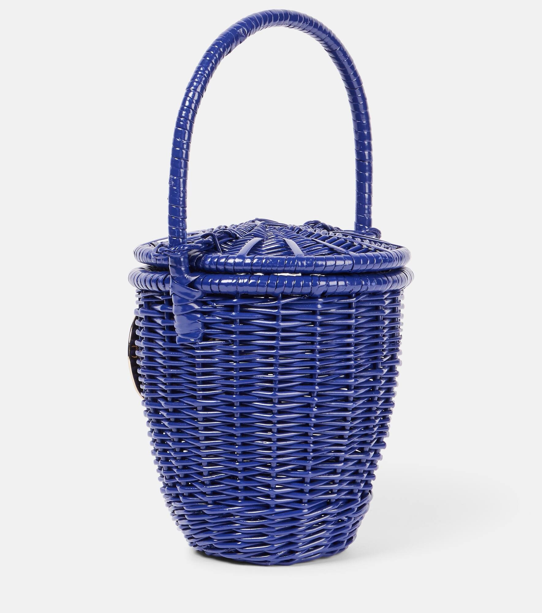 Iconic rattan bucket bag - 4