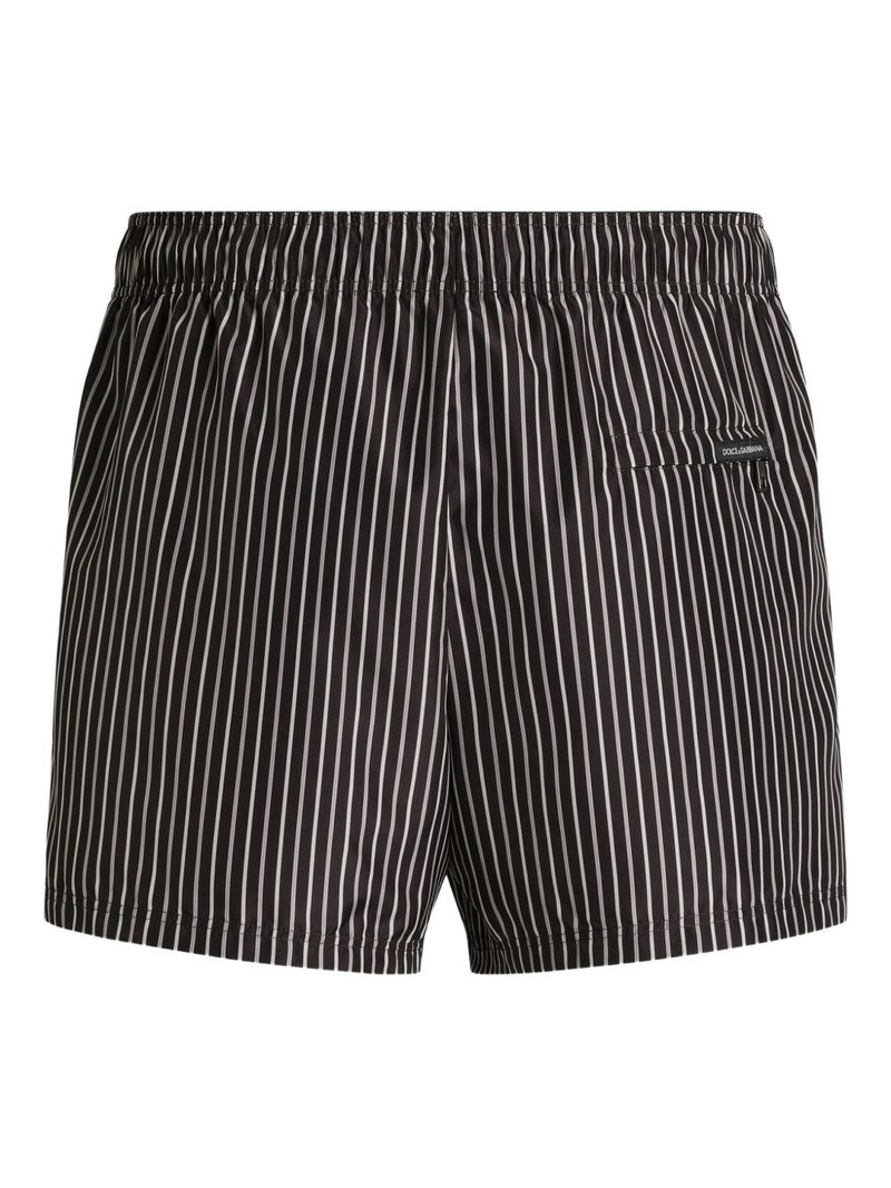 Dolce & Gabbana striped-pattern swim shorts outlook