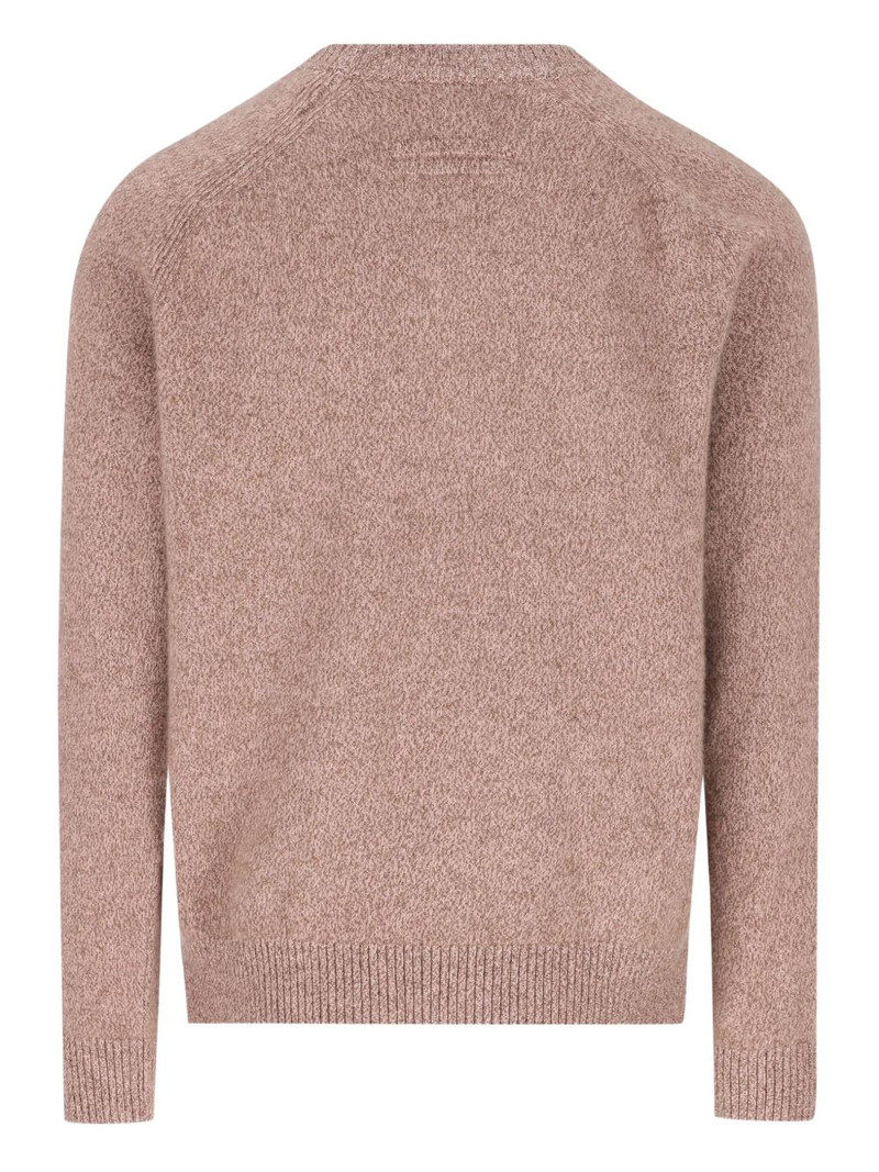 ZEGNA ribbed crew-neck sweater outlook
