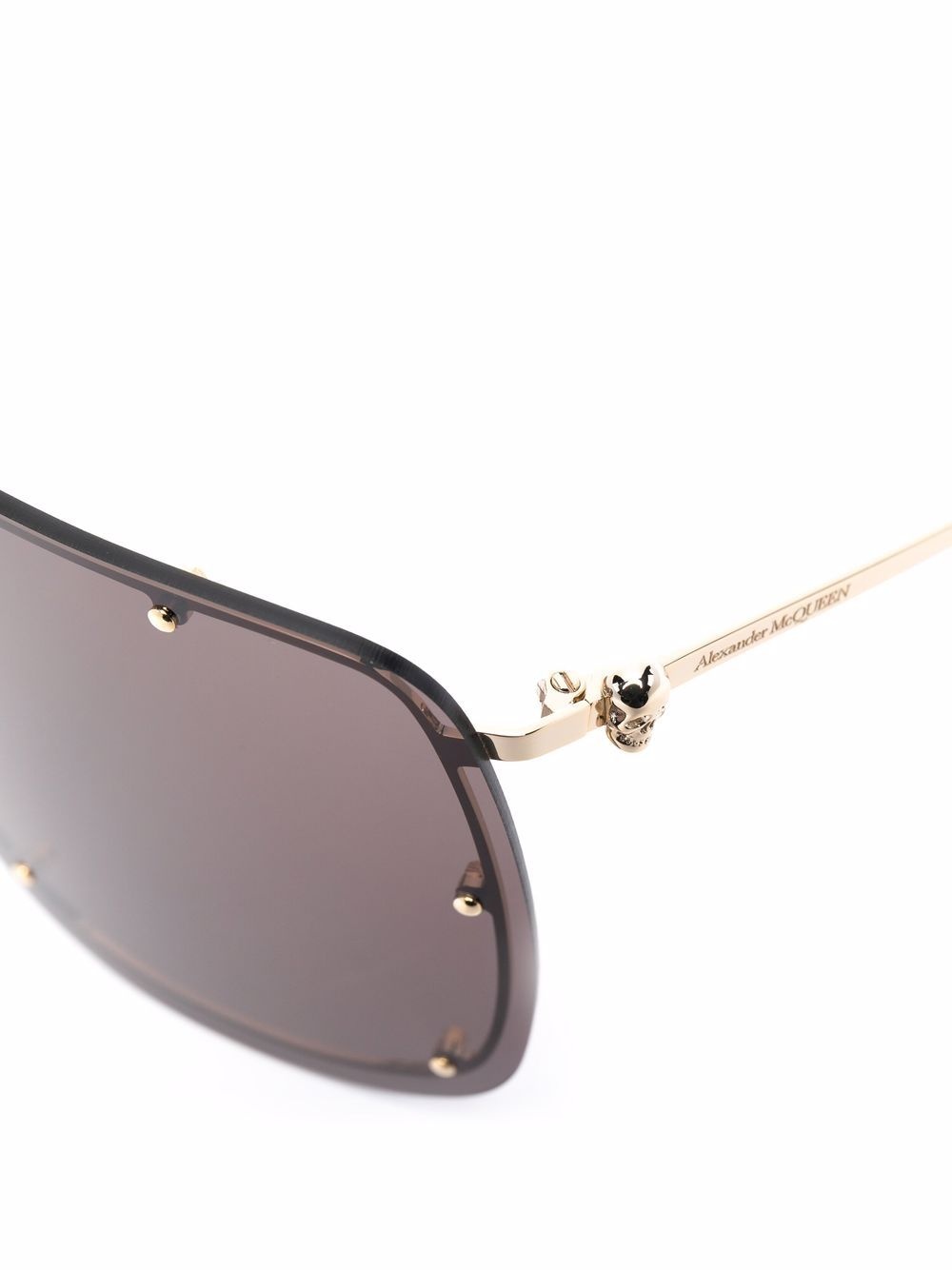 stud-detail pilot sunglasses - 3