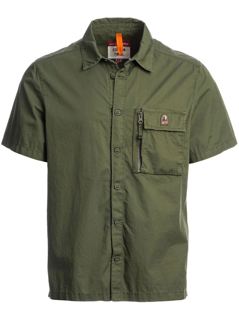 logo-patch shirt - 1