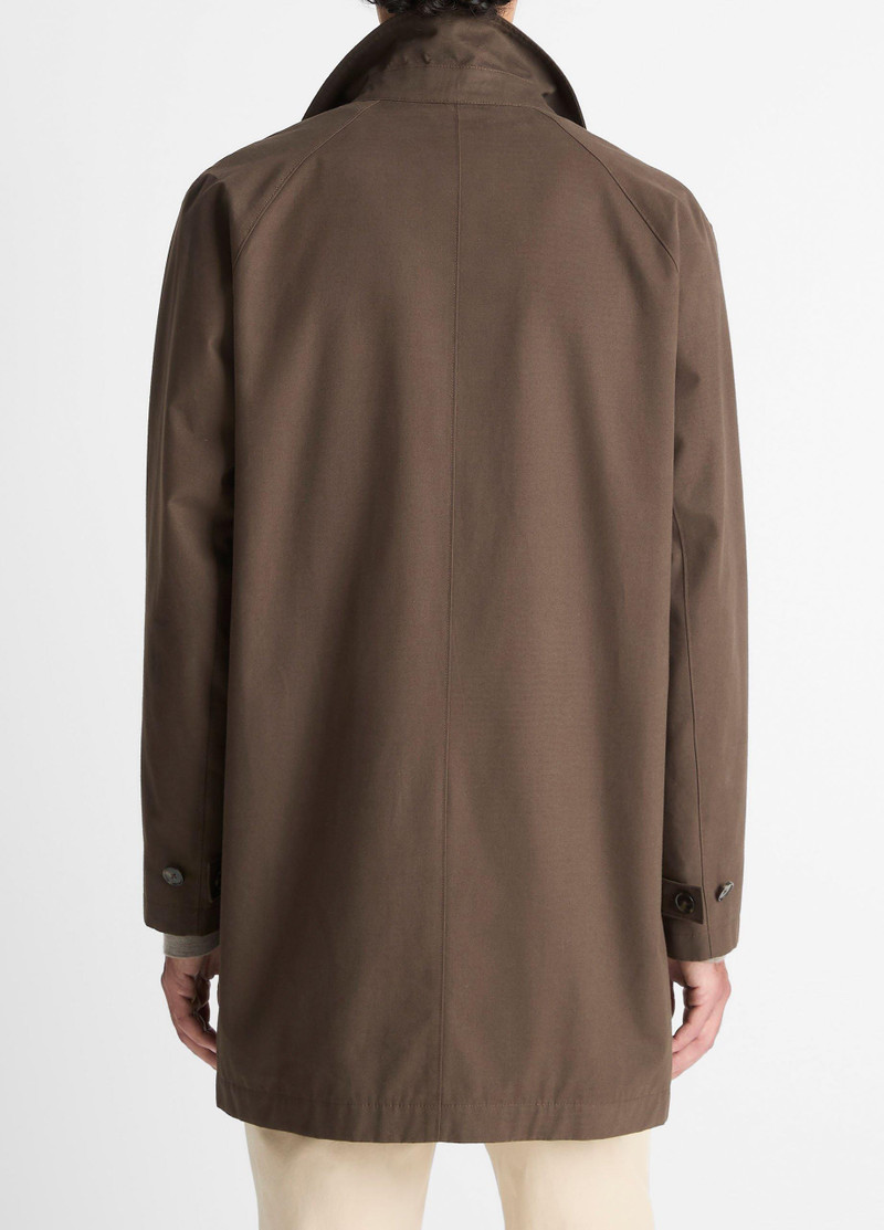 Vince Lightweight Italian Cotton Car Coat outlook