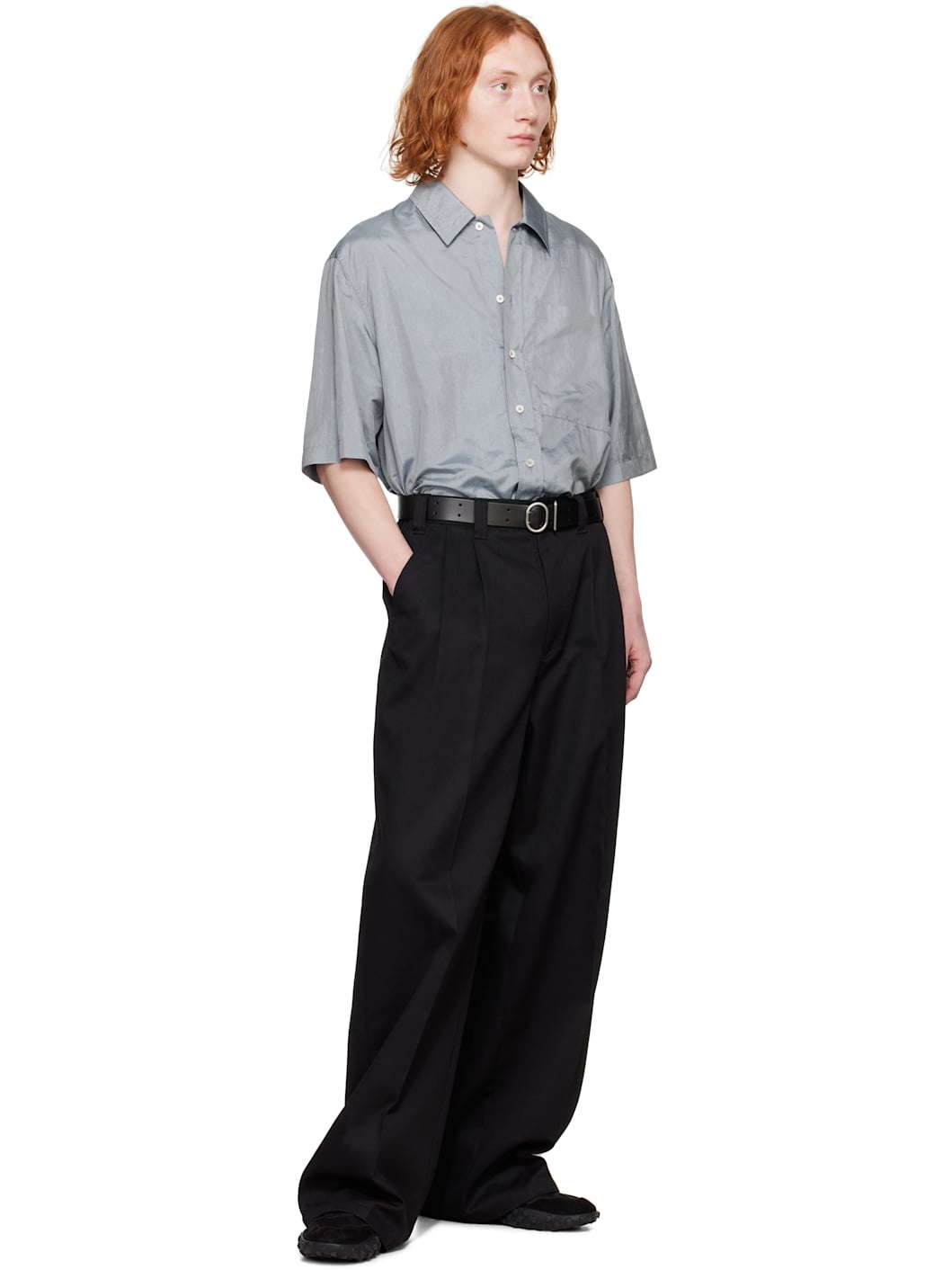 Blue Canvas Shirt - 5