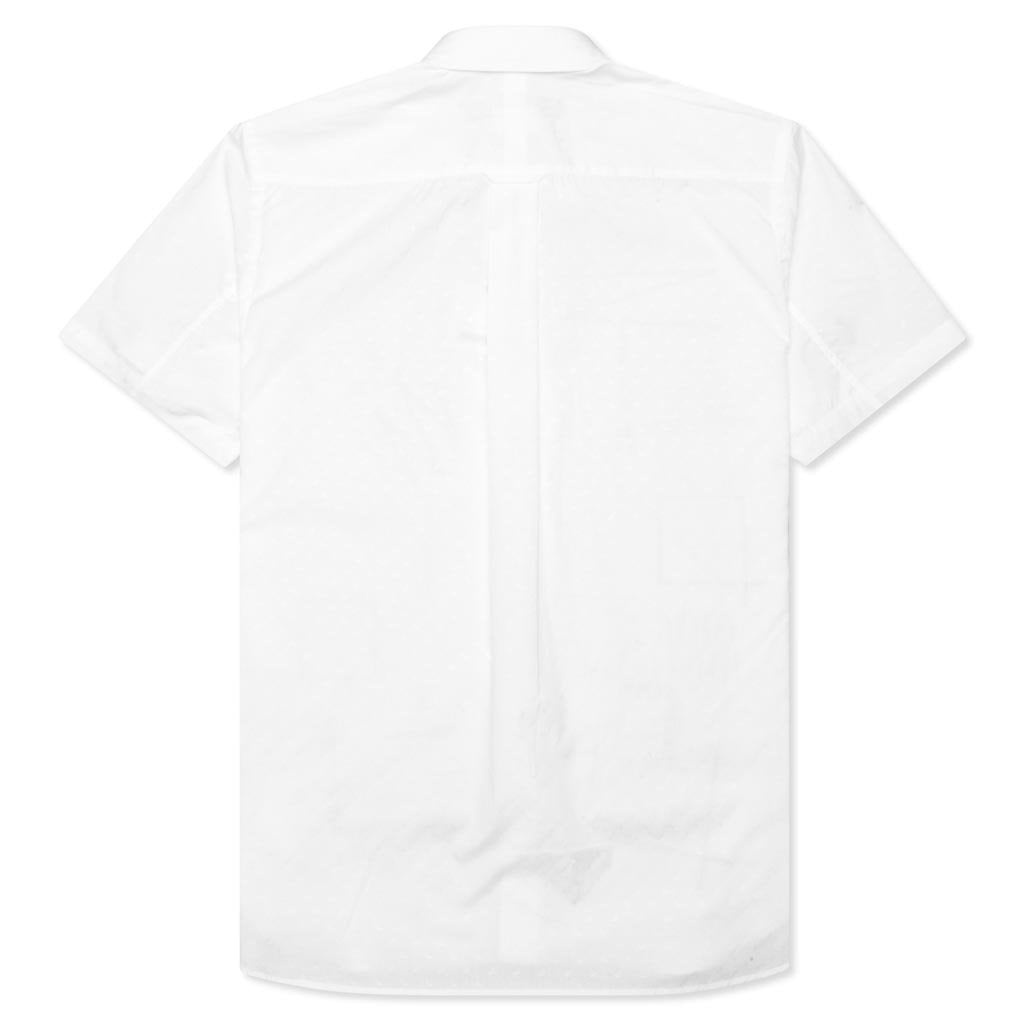 JUNYA WATANABE MAN SHIRT - WHITE/OLIVE - 2