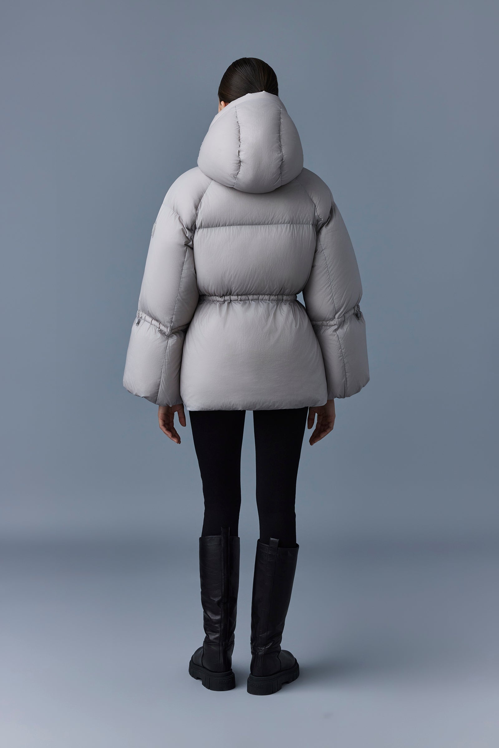 MACKAGE LEONE 2-in-1 down jacket with removable hood