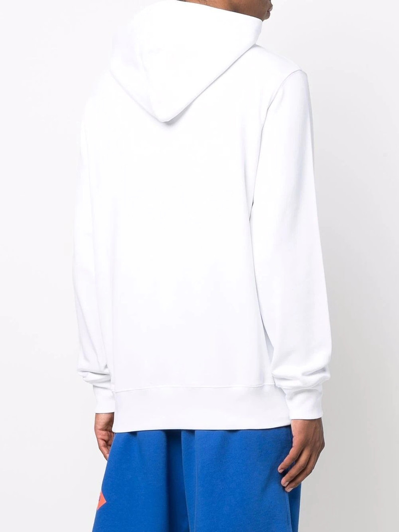 logo-print organic-cotton hoodie 4
