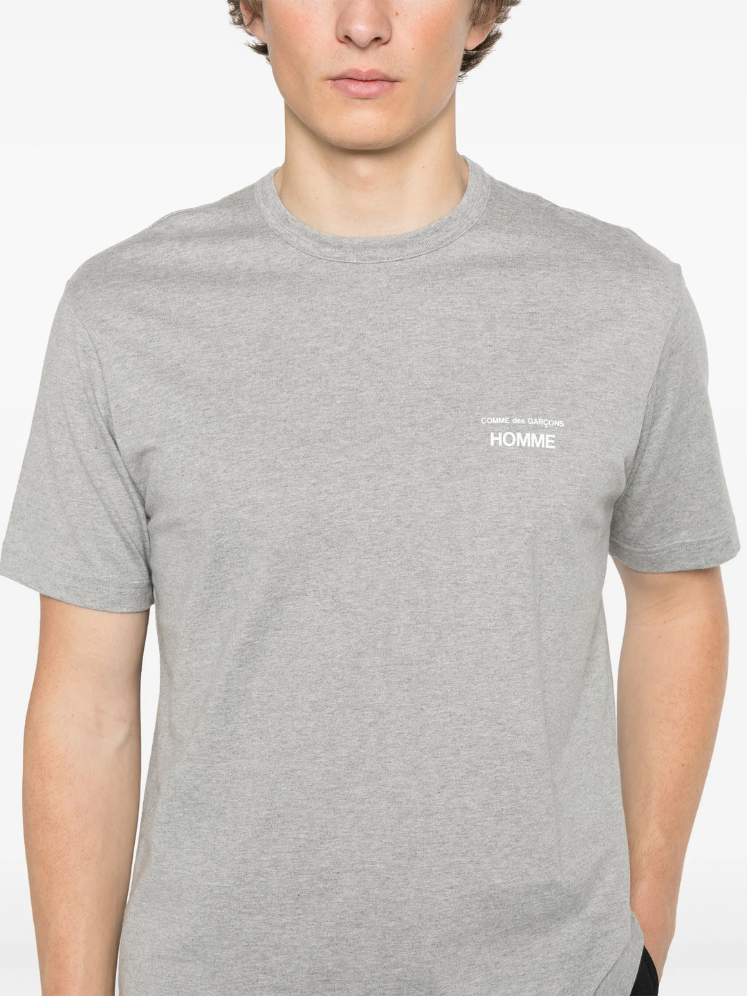 Basic Logo Print T-Shirt - 4