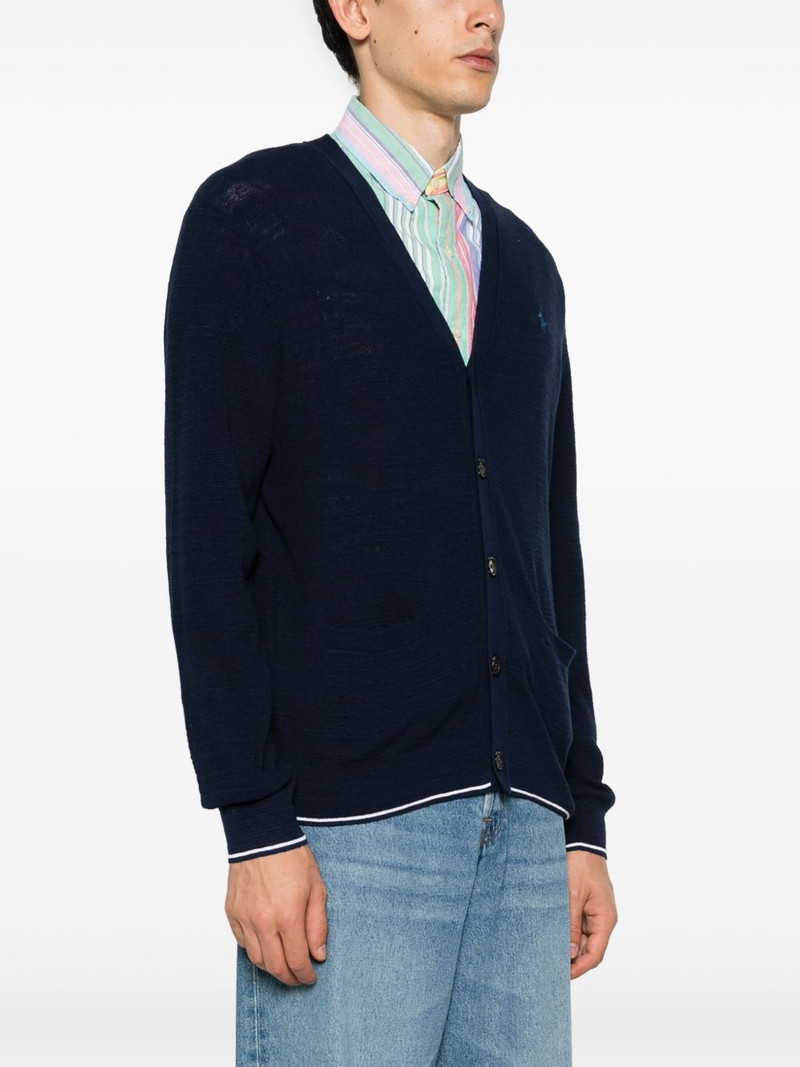 Polo Pony-embroidery cardigan 3