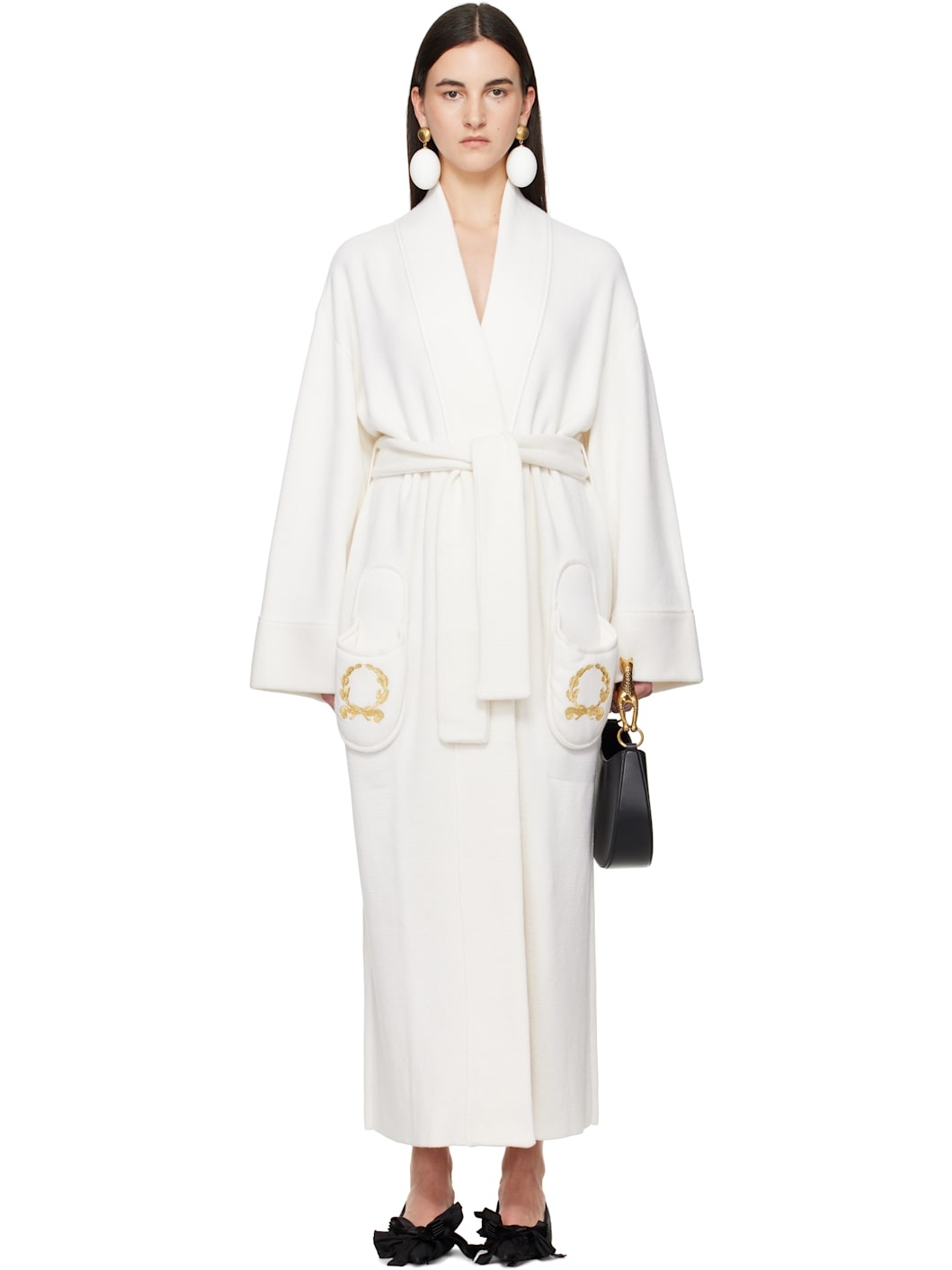 Off-White Breakfast Long Coat - 1