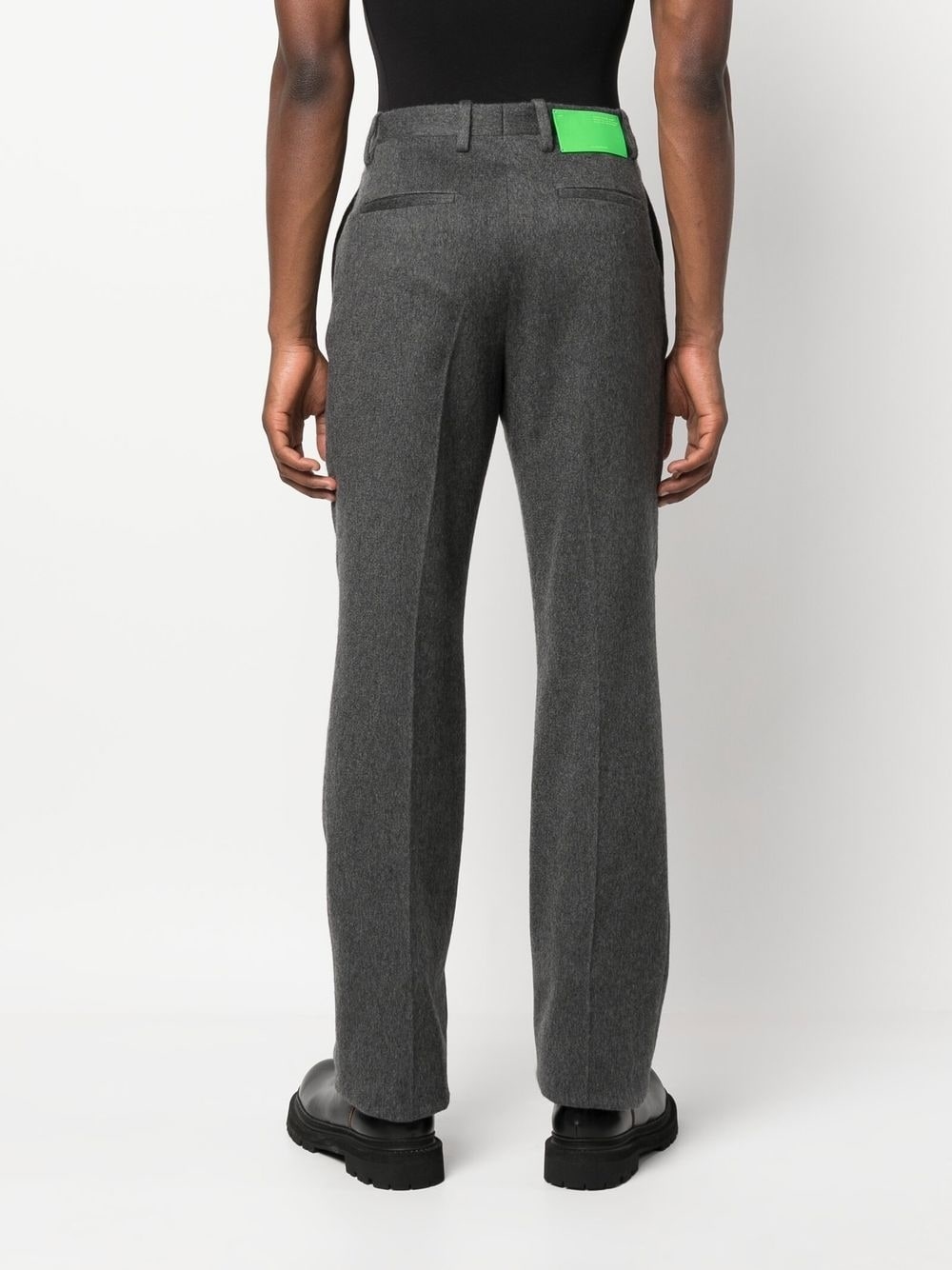 straight-leg trousers - 4