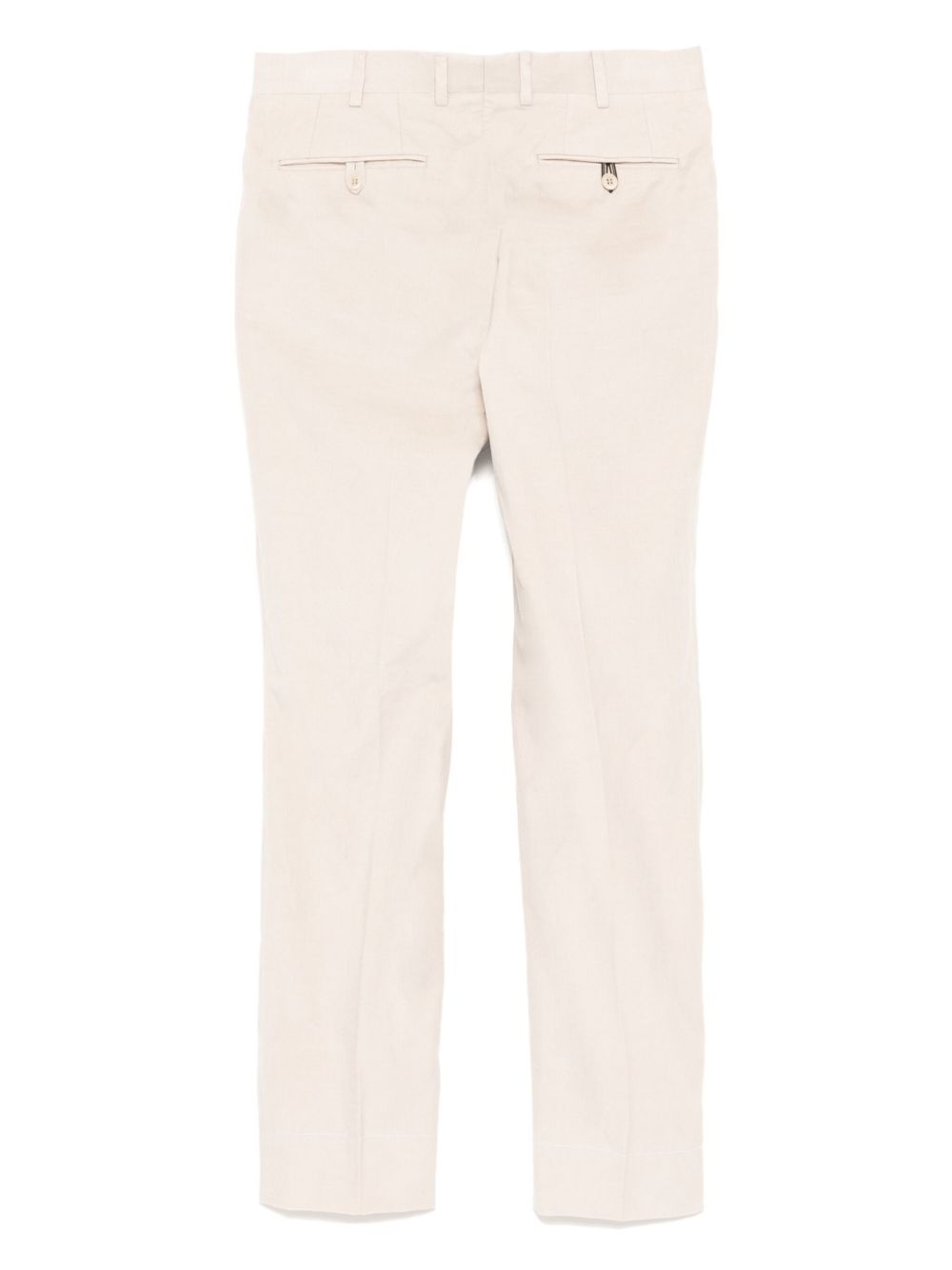 tailored straight-leg trousers - 2