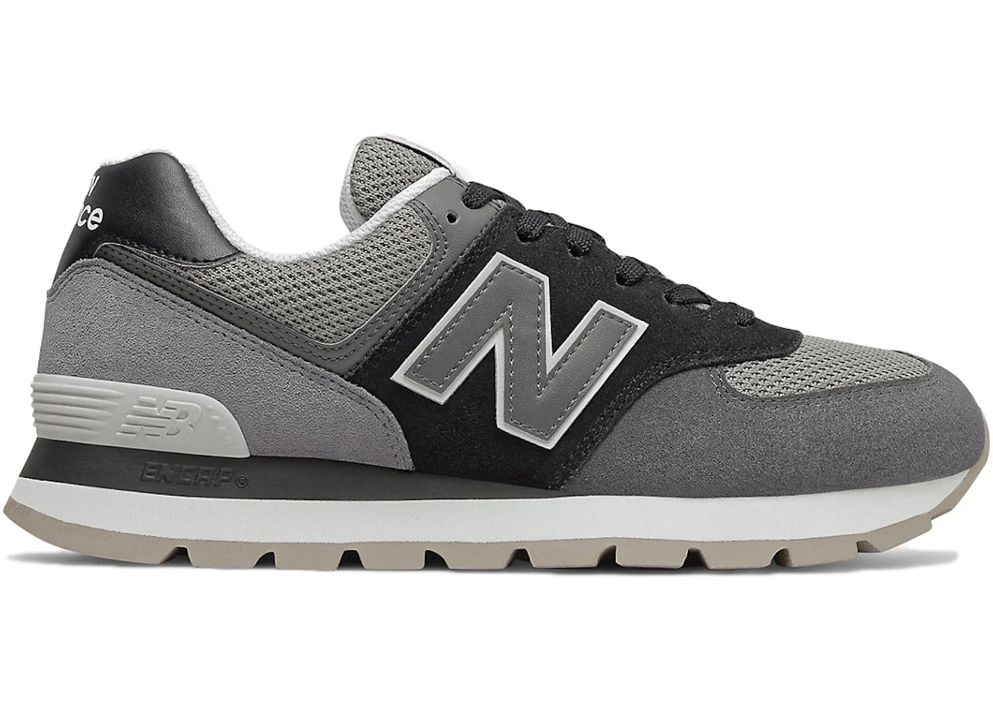 New Balance 574 Black Magnet - 1