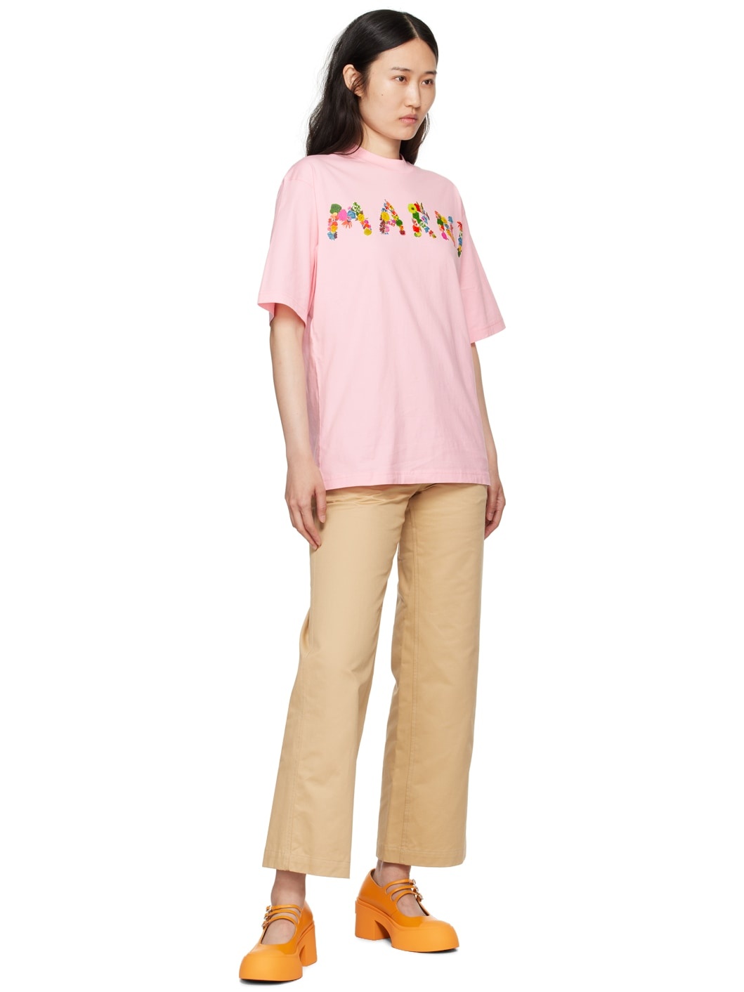 Tan Four-Pocket Trousers - 4