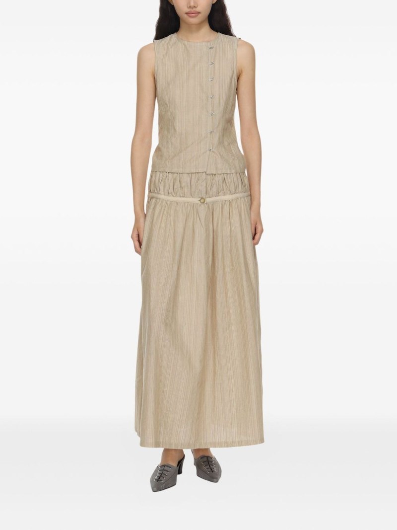 paloma wool striped hook-and-eye vest outlook