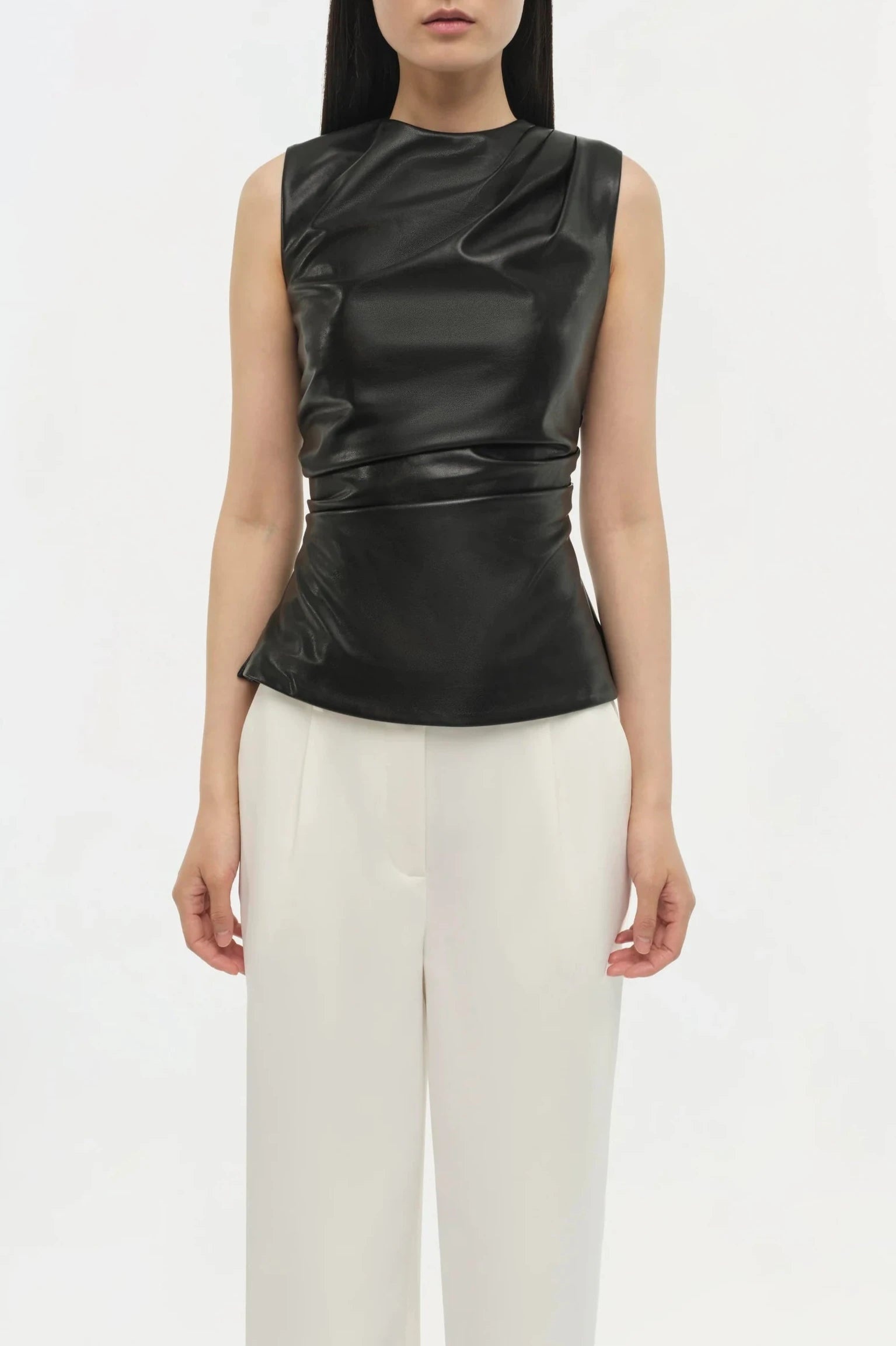 Wynter S/L Draped Top - 1