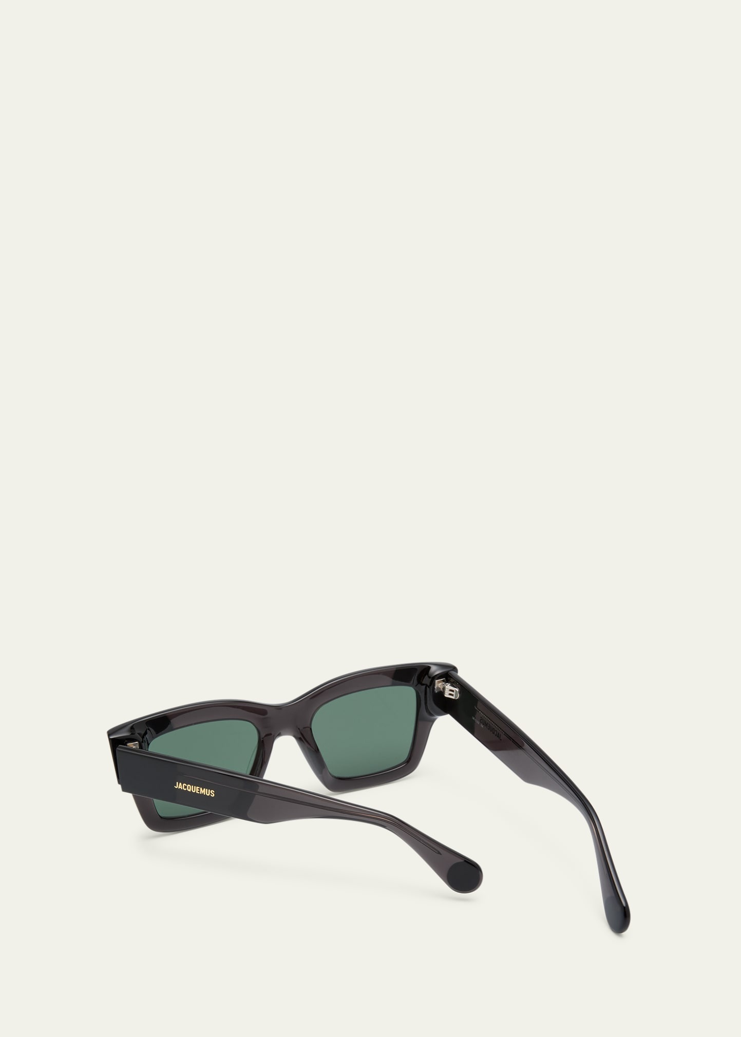 Les Lunettes Baci Square Acetate Sunglasses - 2