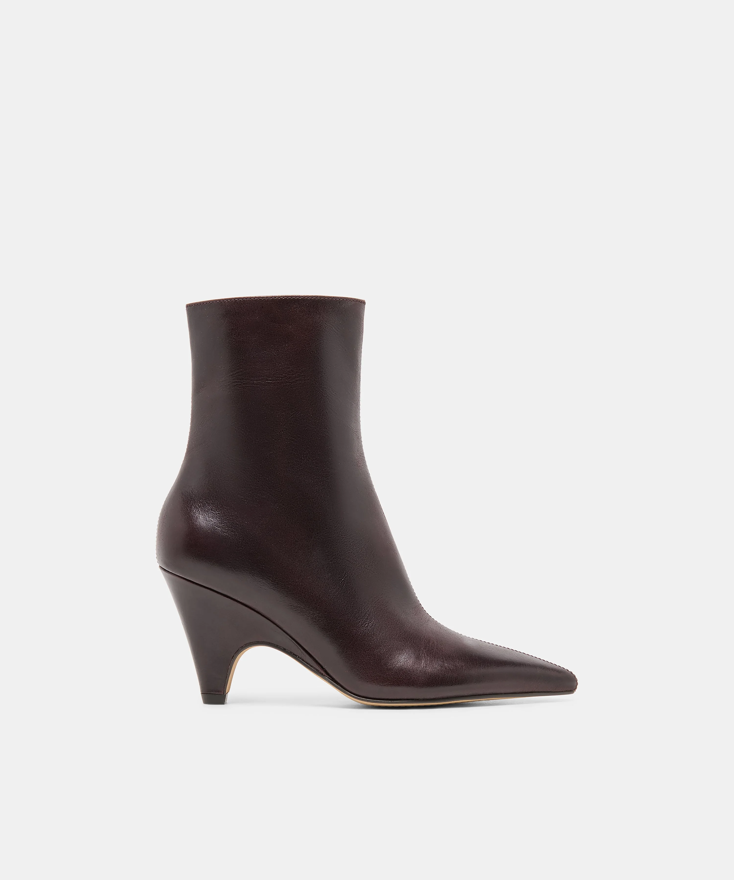 CRUZ BOOTIES BLACKBERRY LEATHER - 1