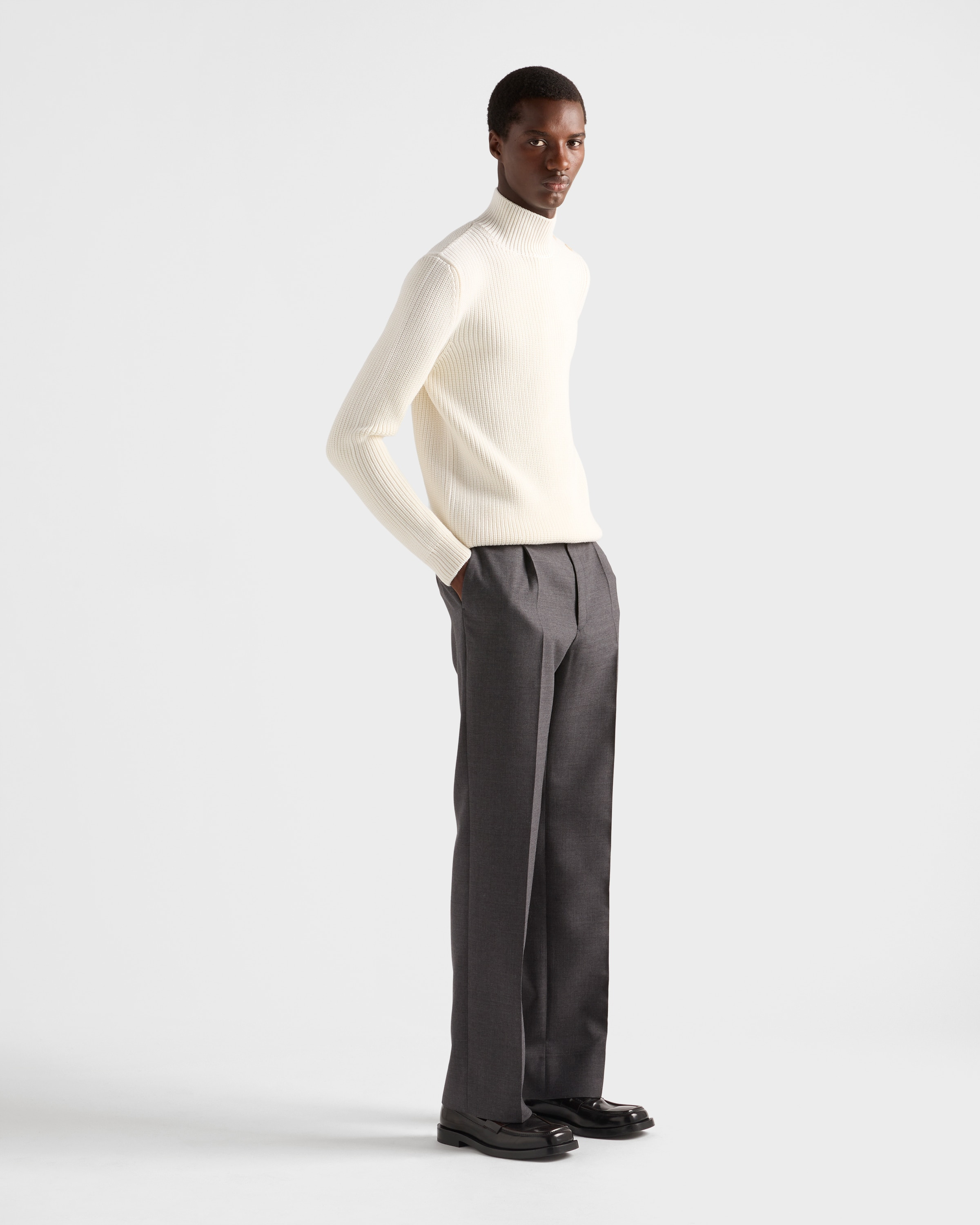 Wool and silk pants - 2