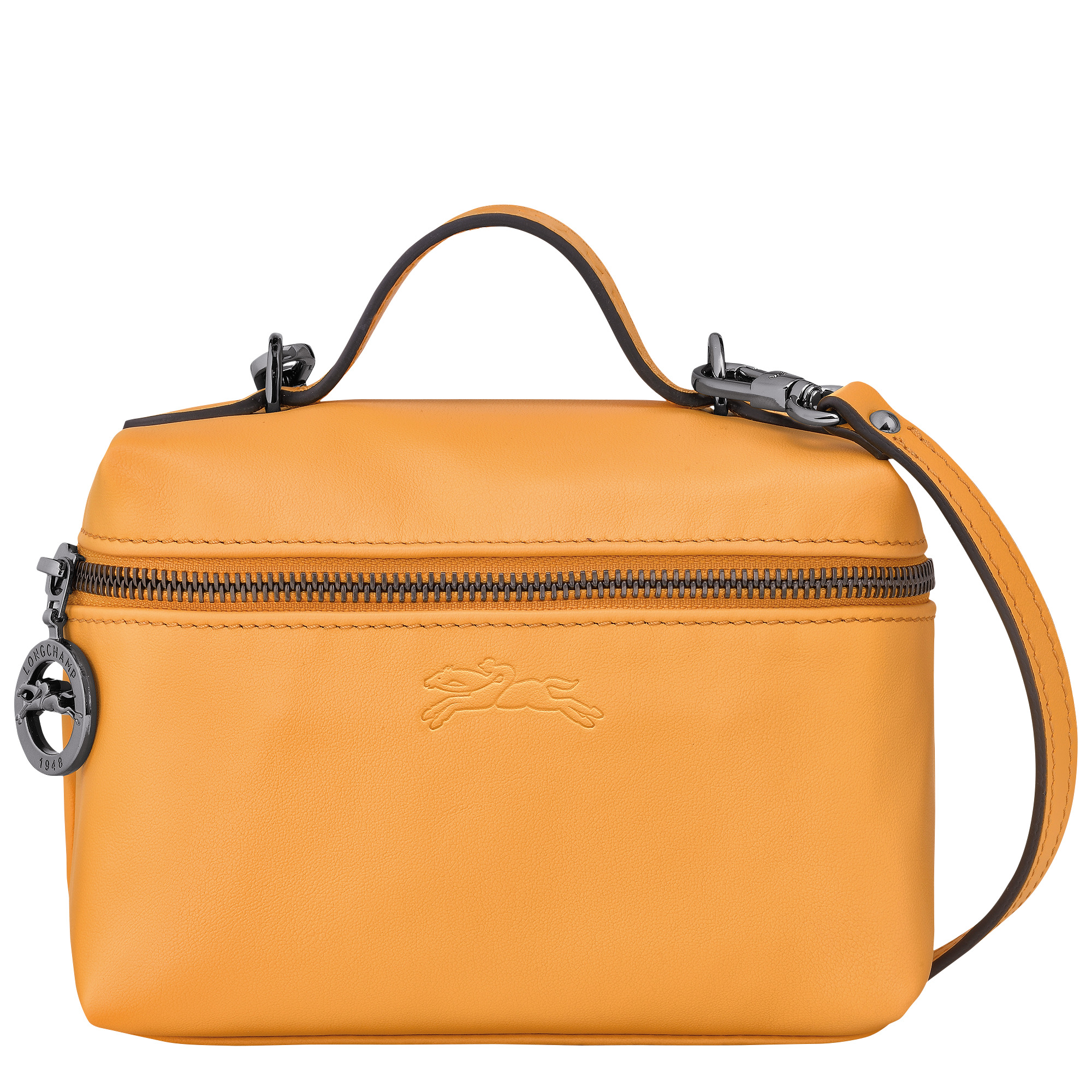 Le Pliage Xtra XS Vanity Apricot - Leather - 1