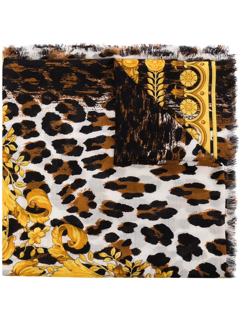 Baroque print scarf - 1