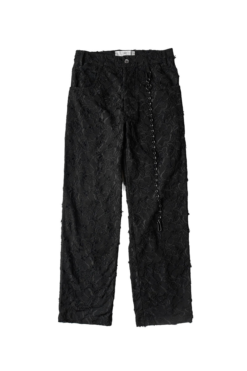 Song For The Mute Long Work Pant Black 1