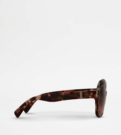 Tod's OVERSIZED SUNGLASSES - BROWN outlook