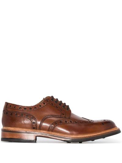 Grenson Archie leather lace-up brogues outlook
