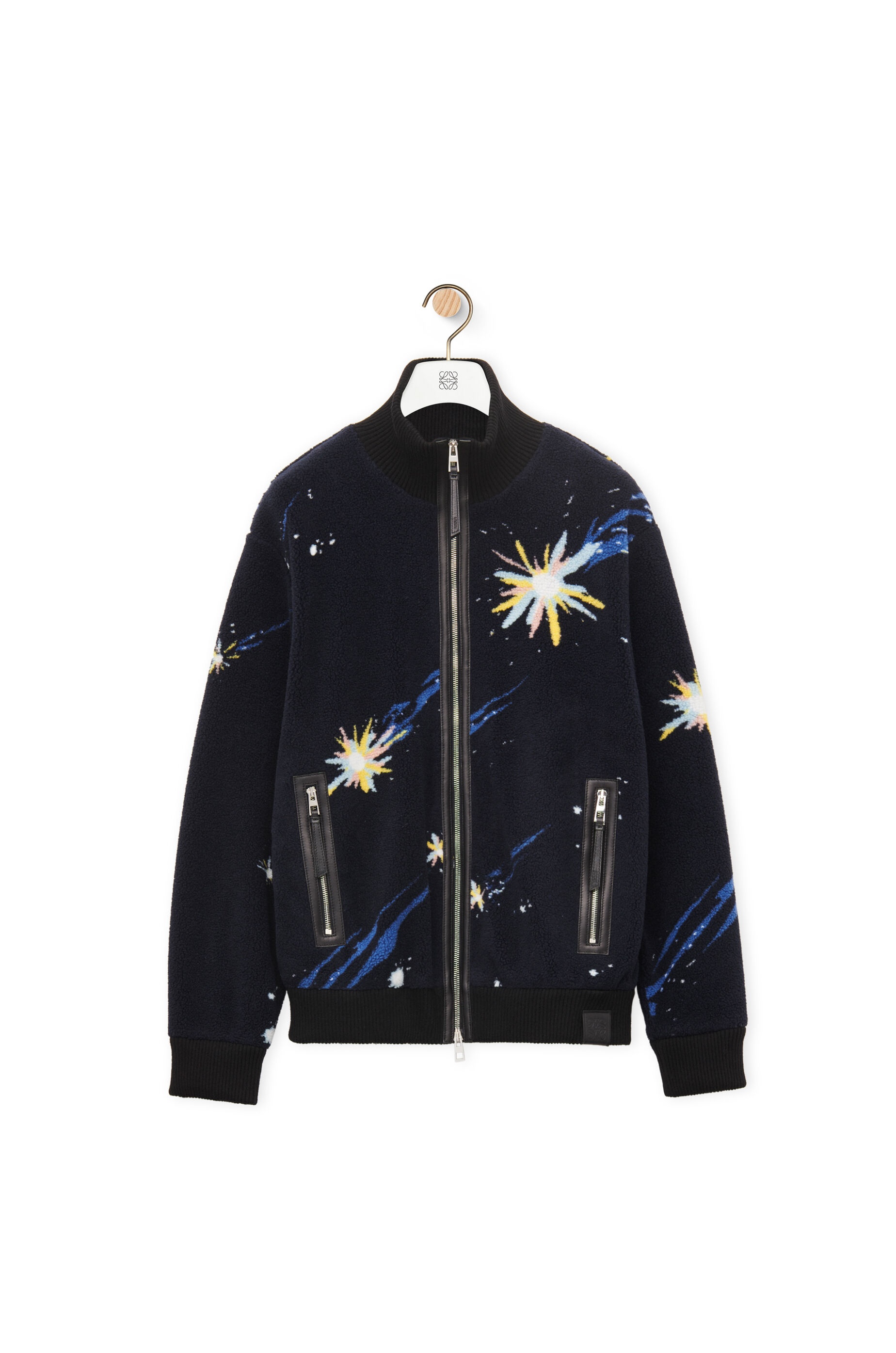Loewe Magical Sky fleece jacket in polyester REVERSIBLE