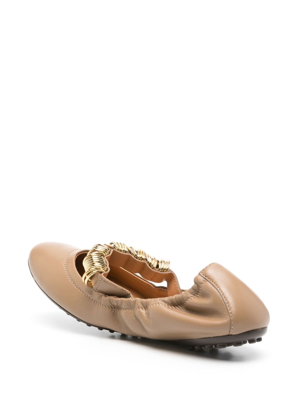 leather ballet flats - 3