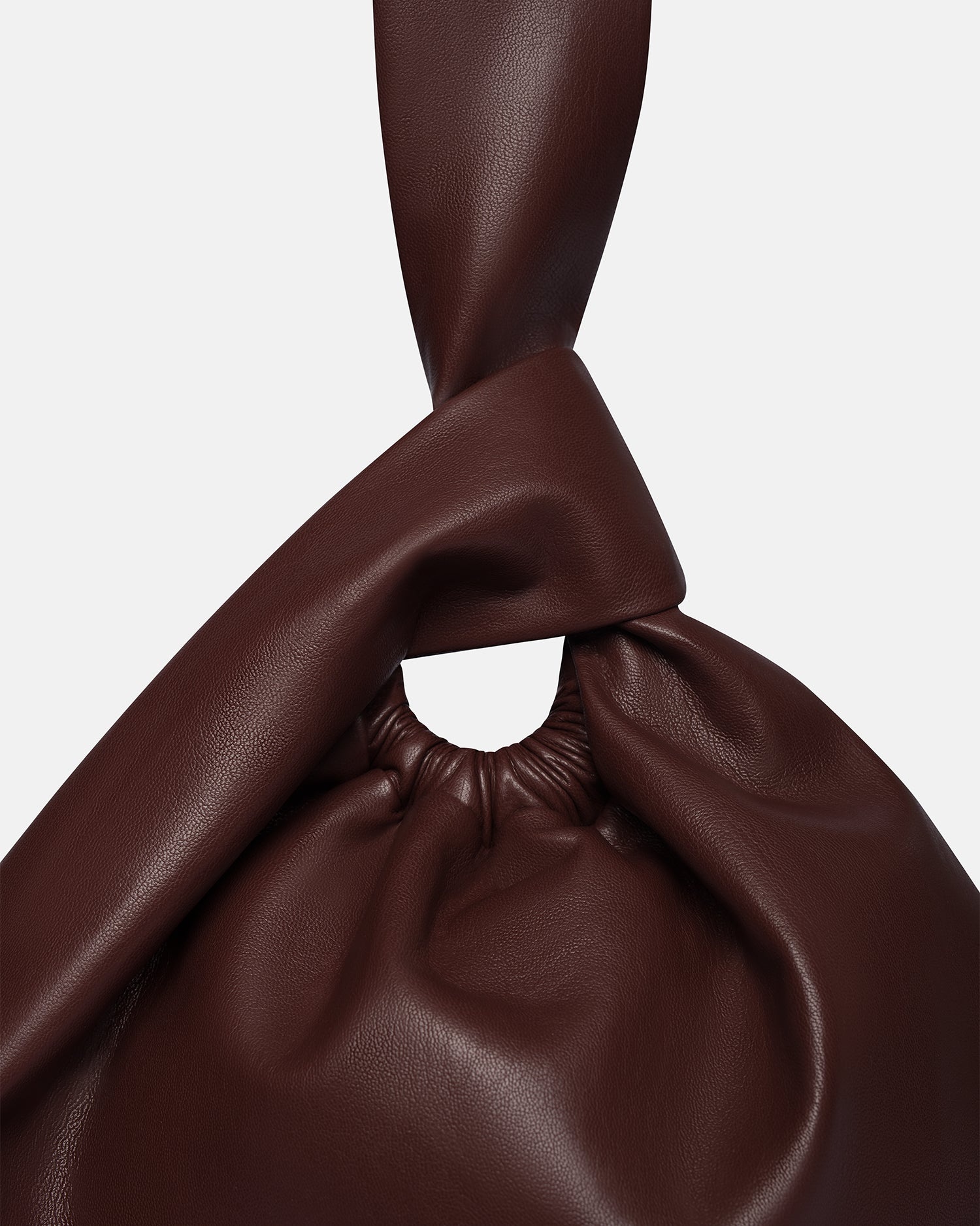 Drawstring Okobor™ Alt-Leather Clutch Bag - 4