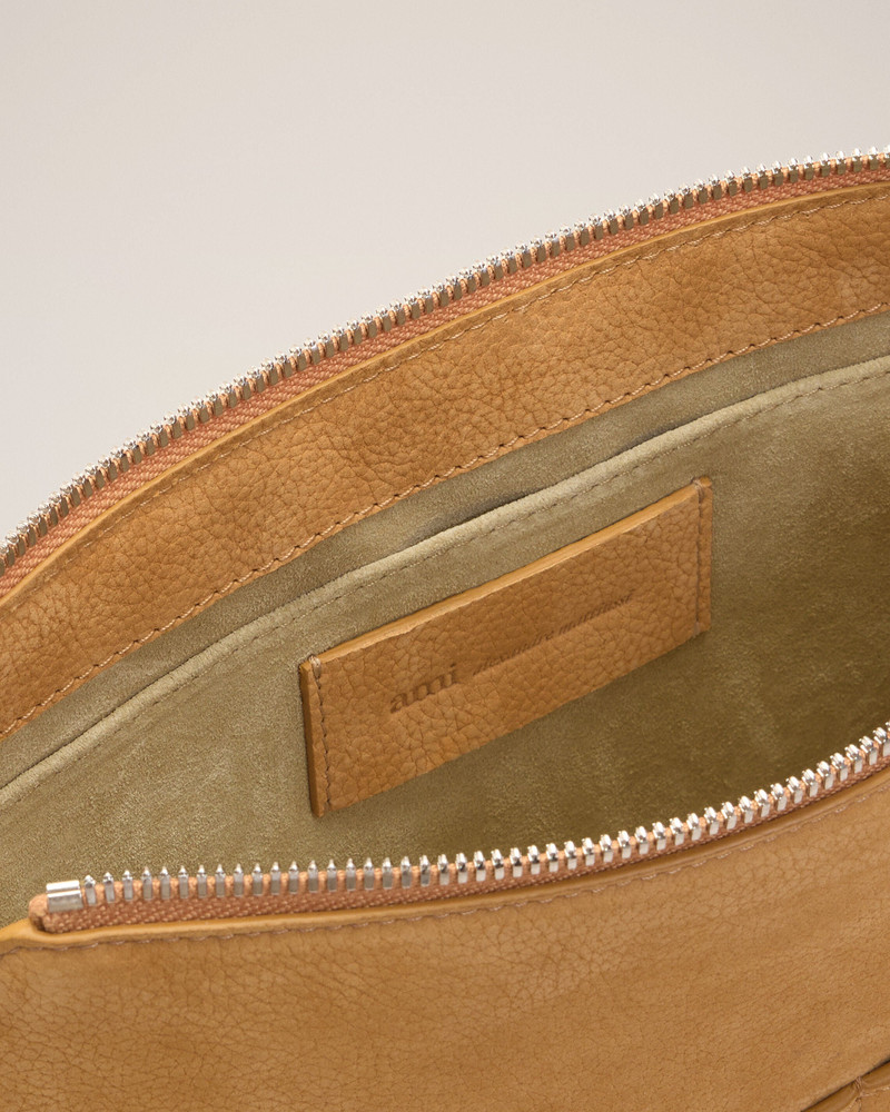 YELLOW COW LEATHER FLAP MESSENGER CARROUSEL BAG 7