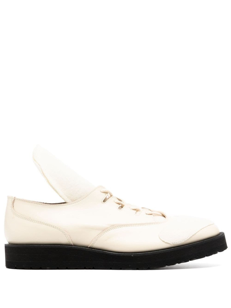 lace-up leather Derby shoes 1