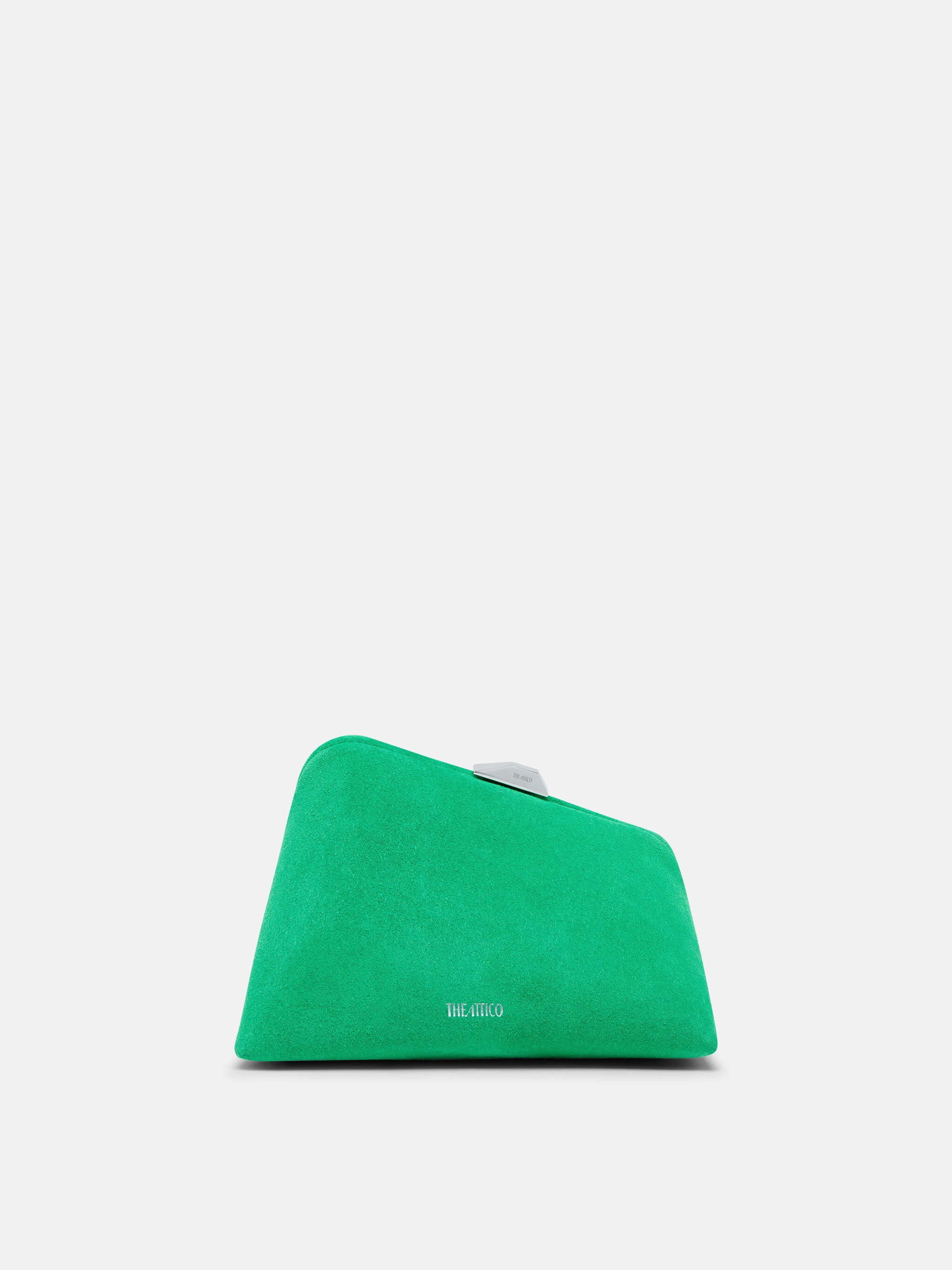 ''MIDNIGHT'' FLUO GREEN MINI CLUTCH - 1