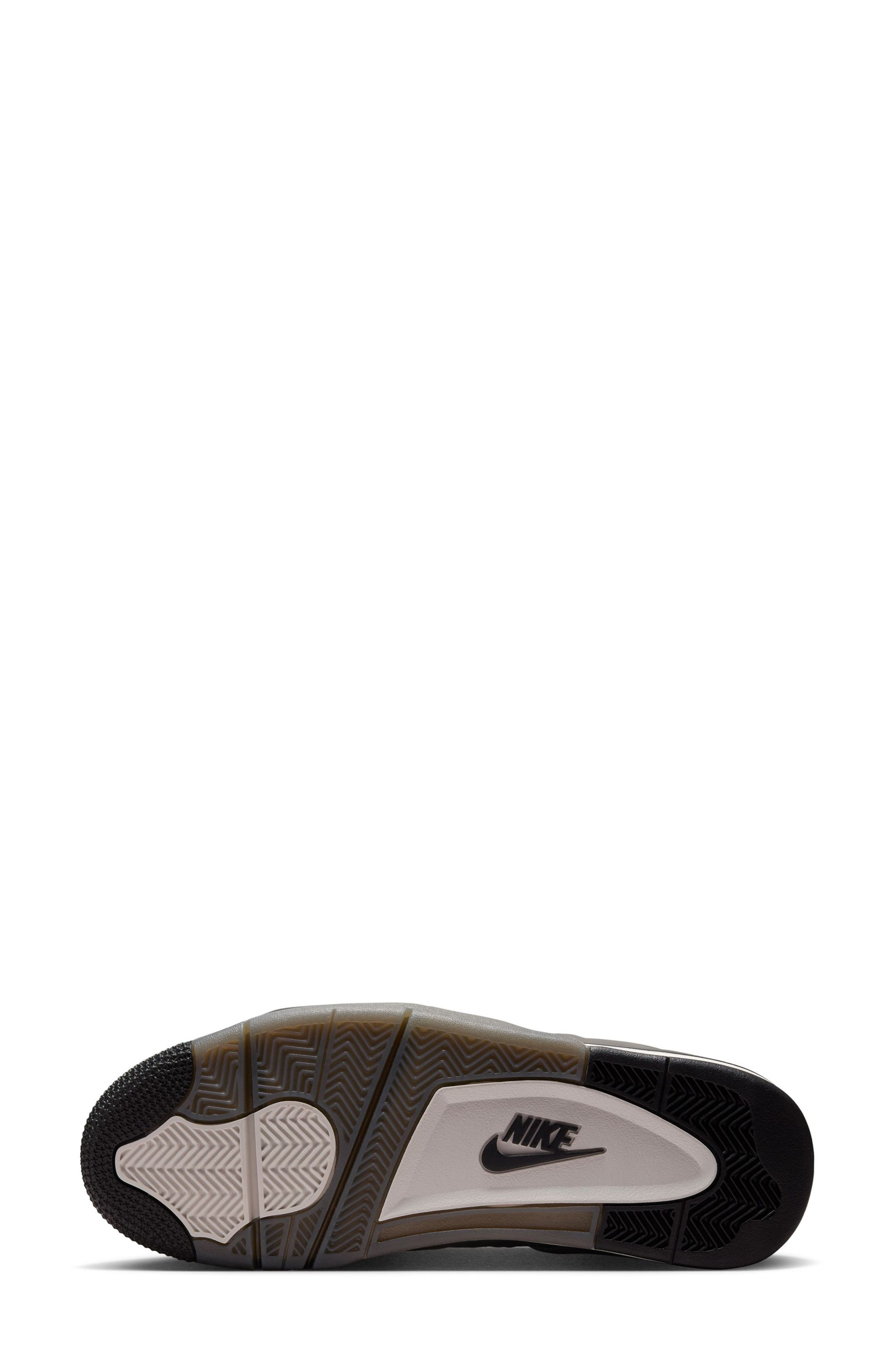 Air Jordan 4 Retro Basketball Sneaker in Cave Stone/Black/Phantom at Nordstrom - 5