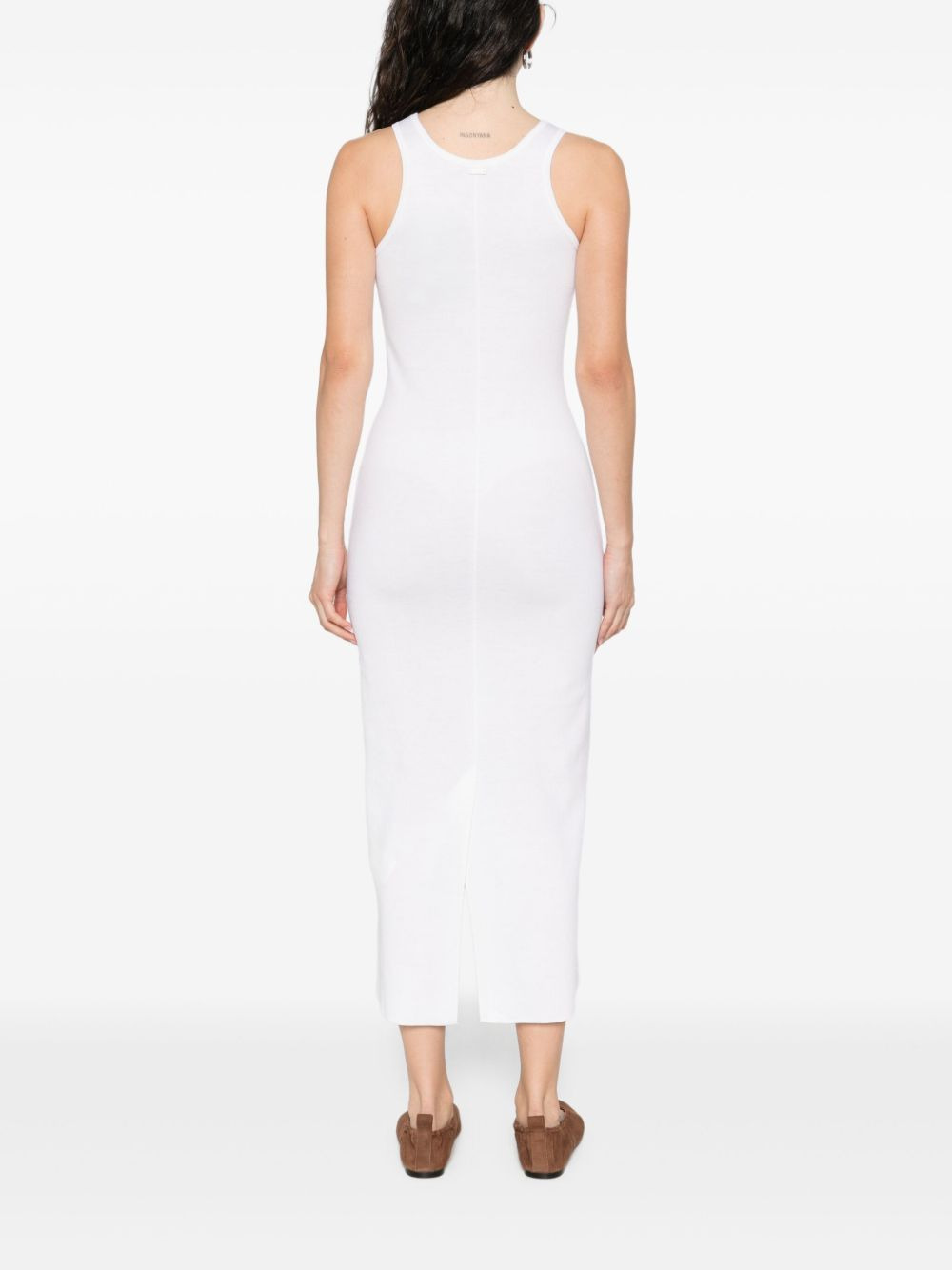 sleeveless midi dress - 4