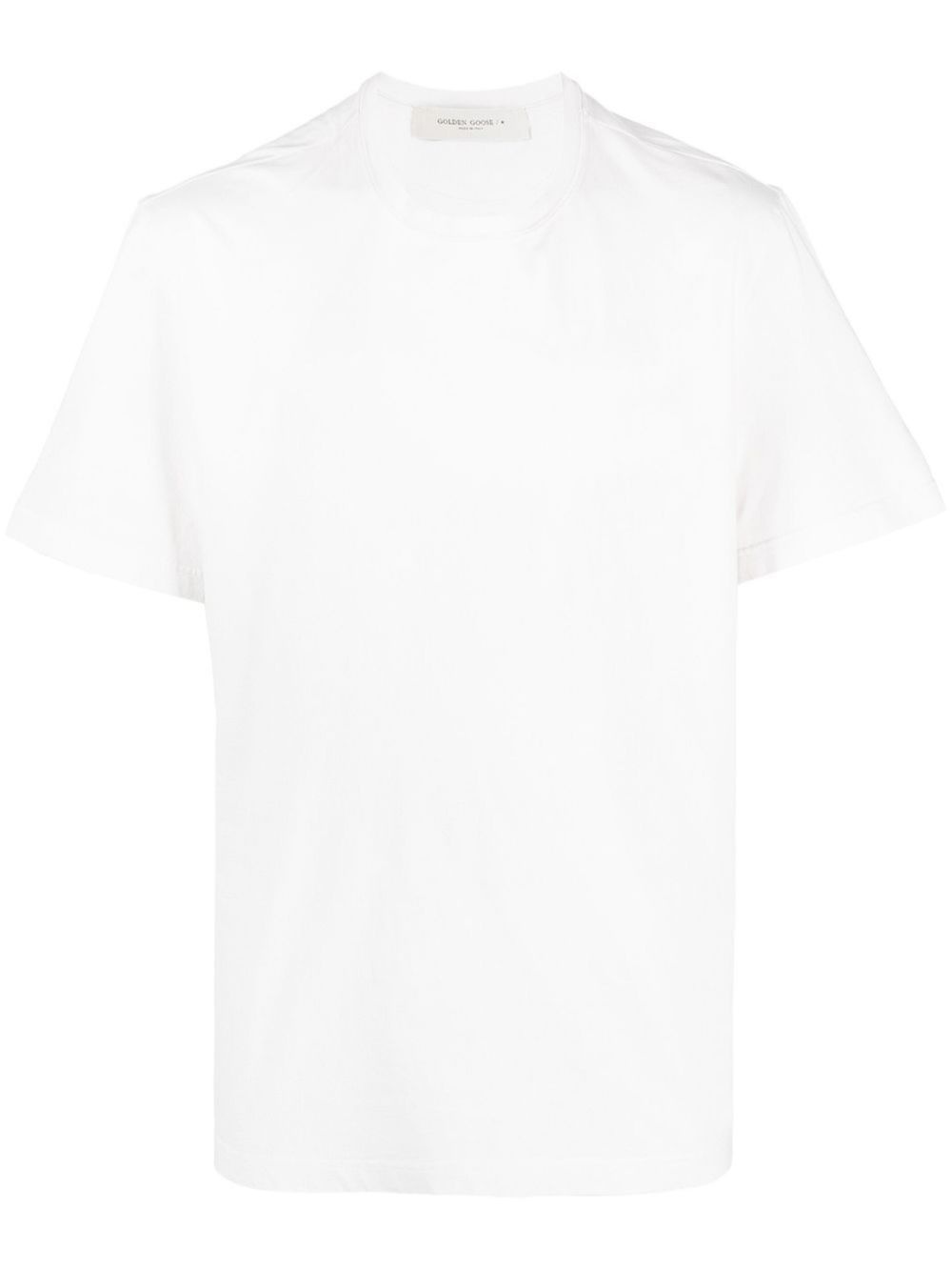 embroidered-logo short-sleeved T-shirt - 1