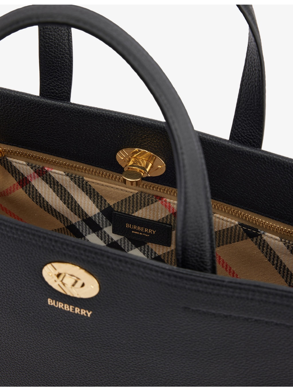 Cotswolds Small Leather Tote Bag - 5