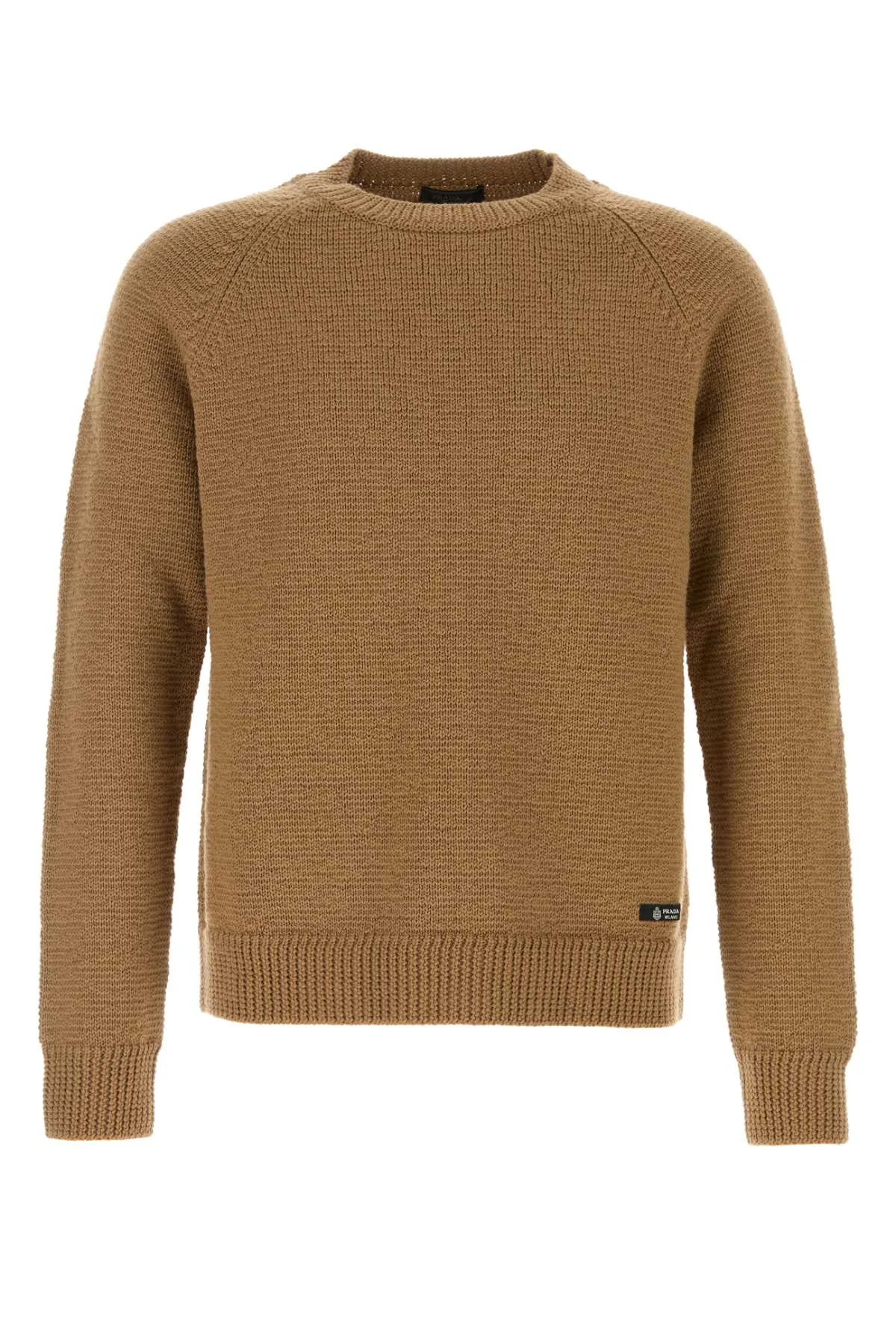 Prada Men Biscuit Wool Sweater - 1