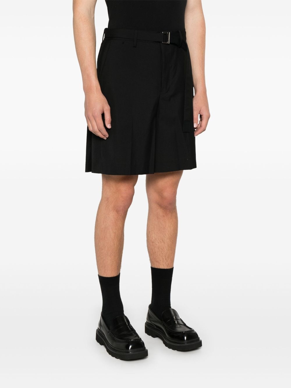 pleated shorts - 4
