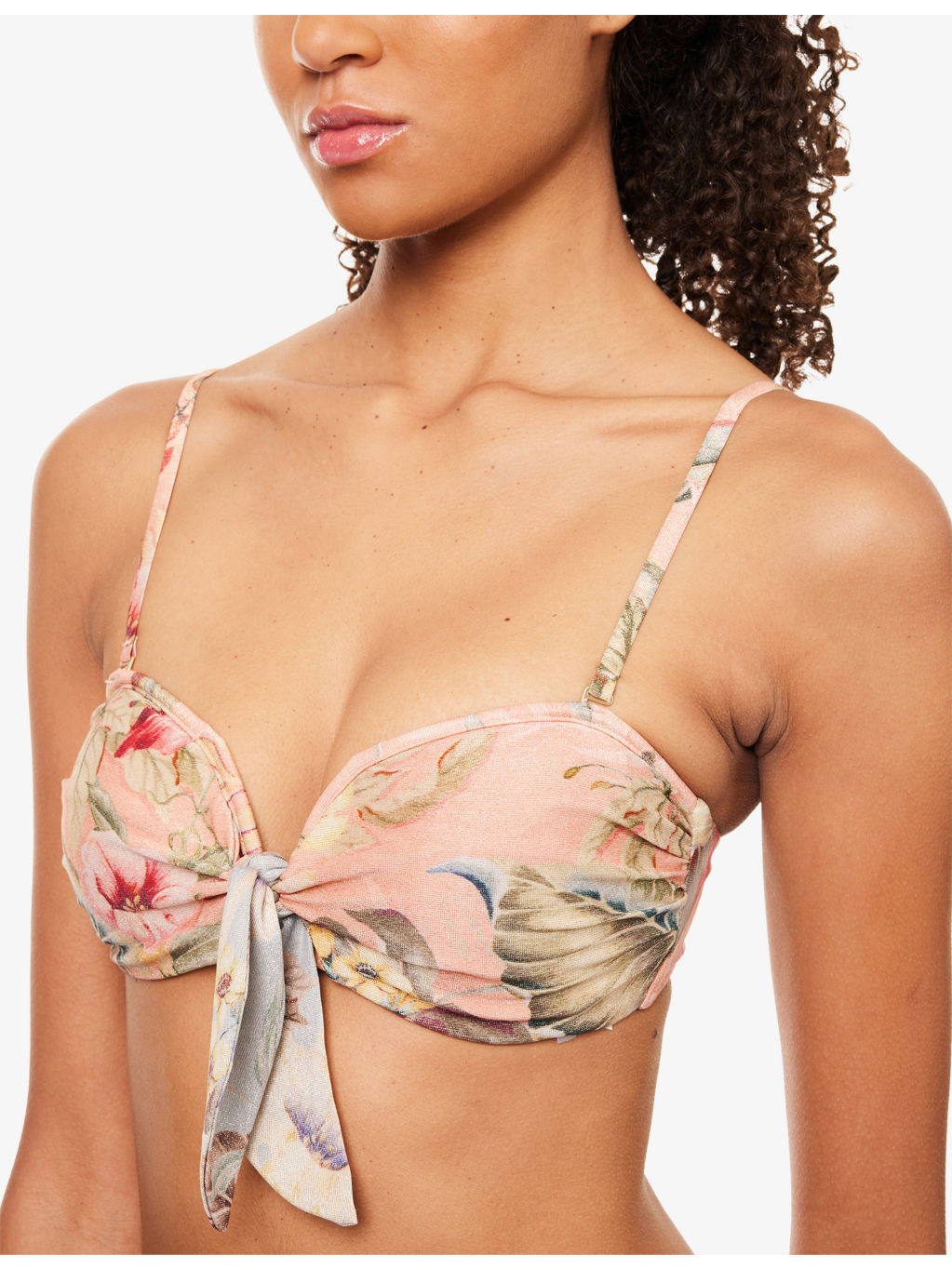 Coco Scarf-Tie Bikini Top - 4