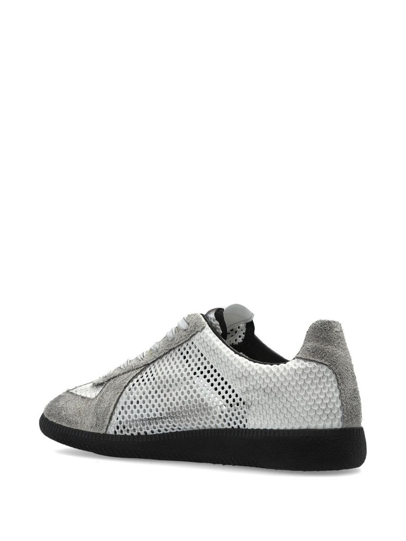 mesh panelled sneakers 3